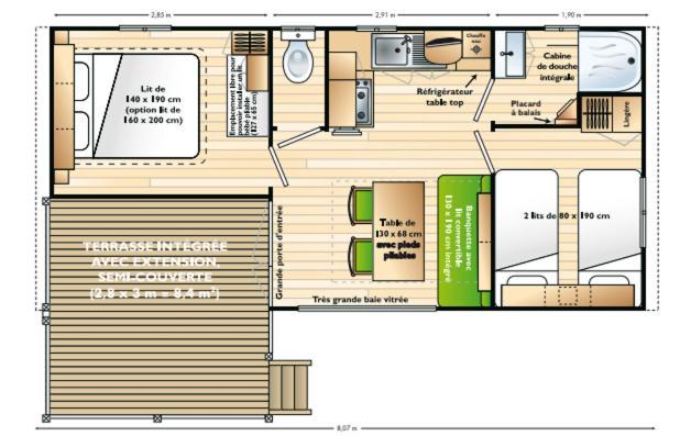 Mobil Home 5Pers Proche Europa Park Dans Camping 3Etoiles Boofzheim Εξωτερικό φωτογραφία